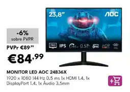 Radio Popular Monitor led aoc 24b36x promoção