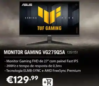 Monitor gaming asus