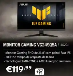 Radio Popular Monitor gaming asus promoção