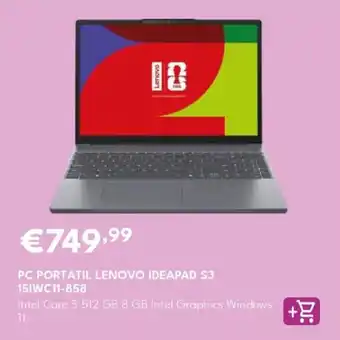 Pc portatil lenovo ideapad s3