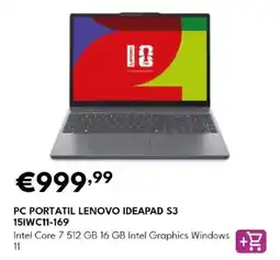 Radio Popular pc portatil lenovo ideapad s3 promoção