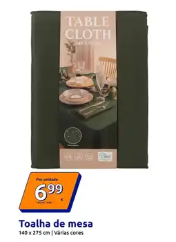 Action Toalha de mesa promoção