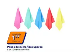 Action Panos de microfibra Spargo promoção