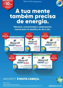 Auchan Absorvit smart neuro promoção
