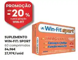 Auchan Suplemento win-fit: sport promoção