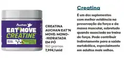 Auchan Creatina auchan eat'n move promoção