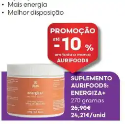 Auchan Suplemento aurifoods energiza+ promoção