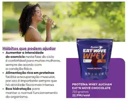 Auchan Proteína whey auchan eat'n move chocolate promoção