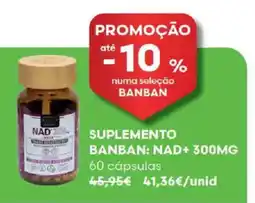 Auchan Suplemento banban: nad+ 300mg promoção