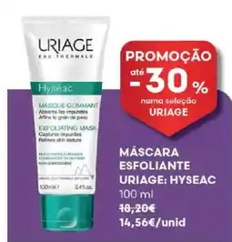 Auchan Máscara esfoliante Uriage: Hyseac promoção