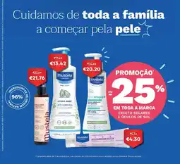 Auchan Mustela l'essentiel lait de soin multi-actions promoção