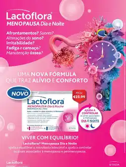 Auchan Lactoflora Menopausa Dia e Noite promoção