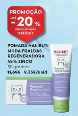 Auchan Pomada halibut muda fraldas regeneradora promoção