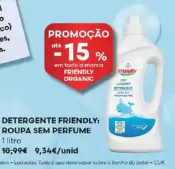 Auchan Detergente friendly: roupa sem perfume promoção