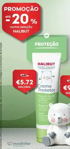 Auchan Halibut creme protetor promoção