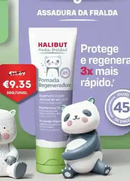 Auchan Halibut muda fraldas pomada regeneradora promoção