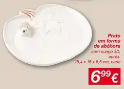 kik Prato em forma de abóbora promoção