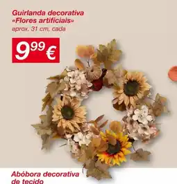 kik Guirlanda decorativa Flores artificiais promoção