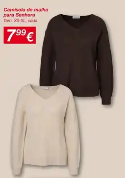 kik Camisola de malha para Senhora promoção