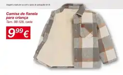 kik Camisa de flanela para criança promoção