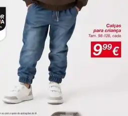 kik Calças para criança promoção