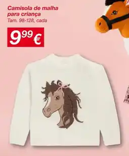 kik Camisola de malha para criança promoção