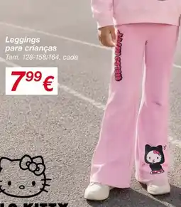 kik Leggings para crianças promoção
