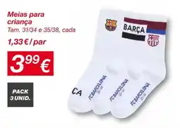 kik Meias para criança promoção