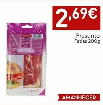 Amanhecer Presunto amanhecer promoção