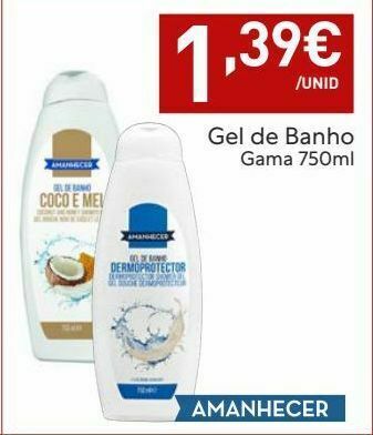 Amanhecer Gel de banho amanhecer promoção