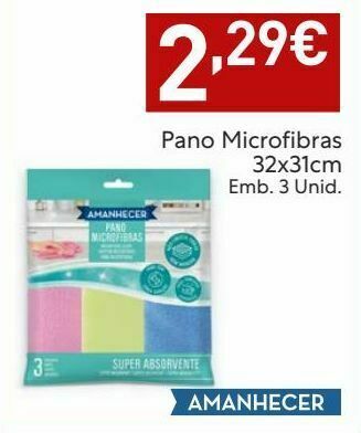 Pano de microfibra amanhecer