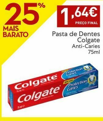 Amanhecer Pasta de dentes colgate promoção