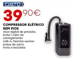 Roady compressor elétrico sem fios promoção