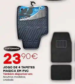 Roady Customagic jogo de 4 tapetes magica em pvc promoção