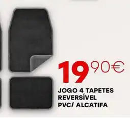 Roady Jogo 4 tapetes reversível pvc/ alcatifa promoção