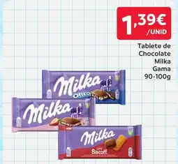 Amanhecer Tablete de chocolate milka gama promoção