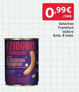 Amanhecer Izidoro 8 salsichas frankfurt promoção
