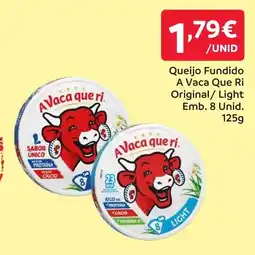 Amanhecer A vaca que ri queijo fundido original / light promoção