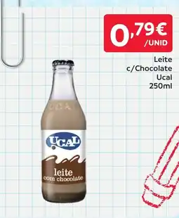 Amanhecer leite com chocolate ucal promoção