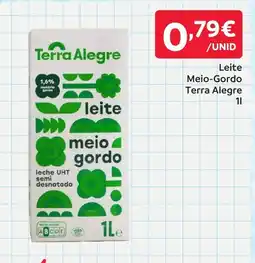 Amanhecer Leite meio-gordo terra alegre promoção
