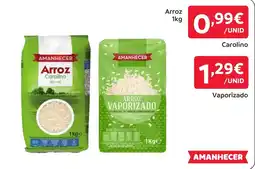Amanhecer Arroz carolino promoção