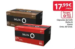 Amanhecer Cápsulas de Café Delta Q promoção