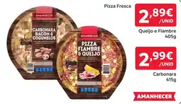 Amanhecer Pizza fiambre & queijo amanecer promoção