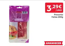 Amanhecer Presunto fatias promoção