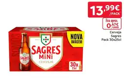 Amanhecer Cerveja Sagres Mini promoção