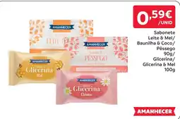 Amanhecer Amanhecer sabonete glicerina mel promoção