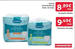 Amanhecer Cueca de incontinência amanhecer promoção