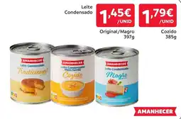 Amanhecer Leite condensado amanecer promoção