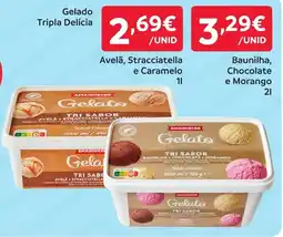 Amanhecer Gelado tripla delícia promoção