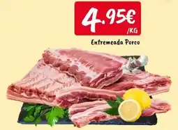 Ponto Fresco Entremeada Porco promoção